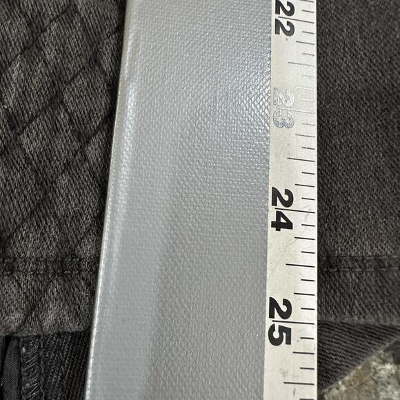 Liverpool Jacket Womens Size Small Gray Quilted Moto Full Zip Casual Grunge - Picture 5 of 9